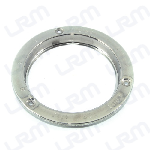 Aro 4&quot; Acero Lampara Importada
