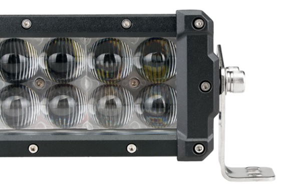 Barra led Dual Row 4D 8&quot; 36W Cree 12 Led 12v/24v 
